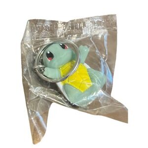 Kellogg's Cereal Squirtle Squishy Keychain Sasco Factory Sealed 1999 Pokémon Inc